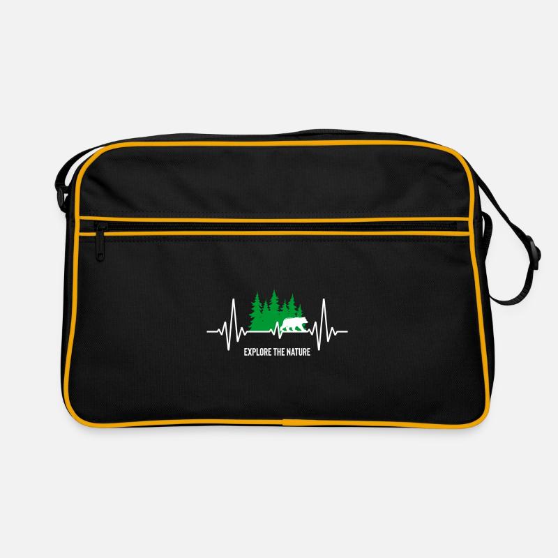 EXPLORE THE NATURE / NATURE DESIGN Retro Tasche