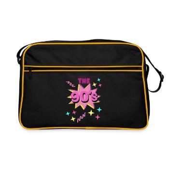 Back to the 90 ́s - Retro Bag - black/gold - Front