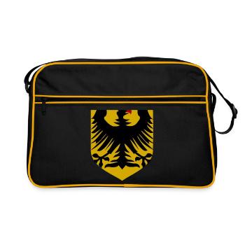 Chez soi dans la belle Allemagne - Sac Retro - noir/or - Devant