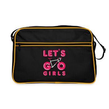 bicycle - Retro Bag - black/gold - Front