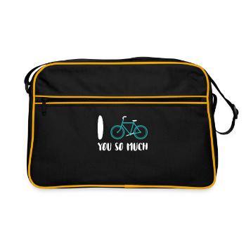 bicycle - Retro Bag - black/gold - Front