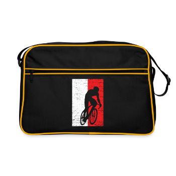bicycle - Retro Bag - black/gold - Front