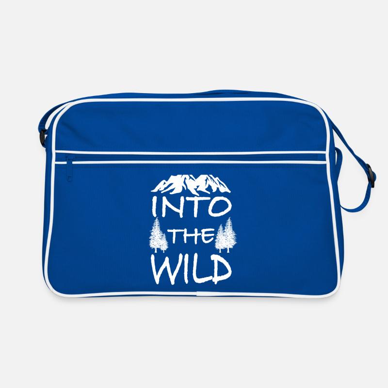 Into The Wild - Camping Hiking Retro Bag