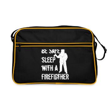 fire Department - Retro Bag - black/gold - Front