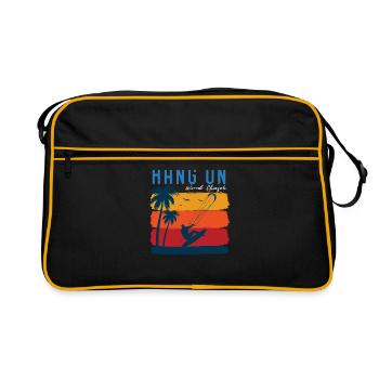 Kiteboarding Kitesurfing - Sac Retro - noir/or - Devant