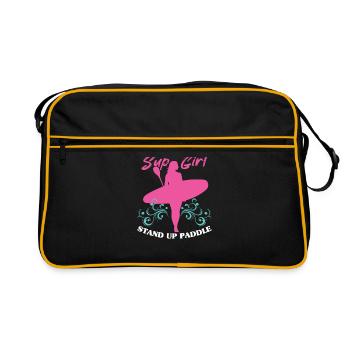 SUP Paddle - Sac Retro - noir/or - Devant