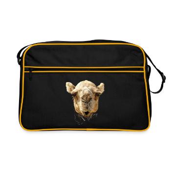 Camel - Retro Bag - black/gold - Front