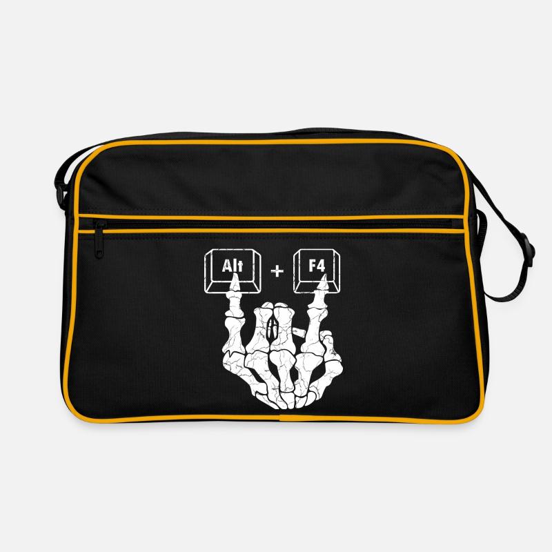 Humorvolle Anatomie Hand Multiple Choice Retro Tasche