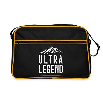 Ultra Legend - Retro Bag - black/gold - Front