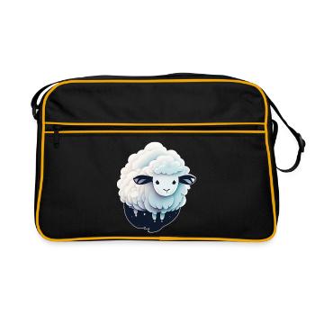 Sheep - Retro Bag - black/gold - Front
