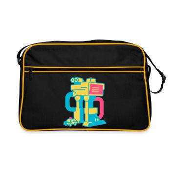 Pop Art Toy Set - Retro Bag - black/gold - Front