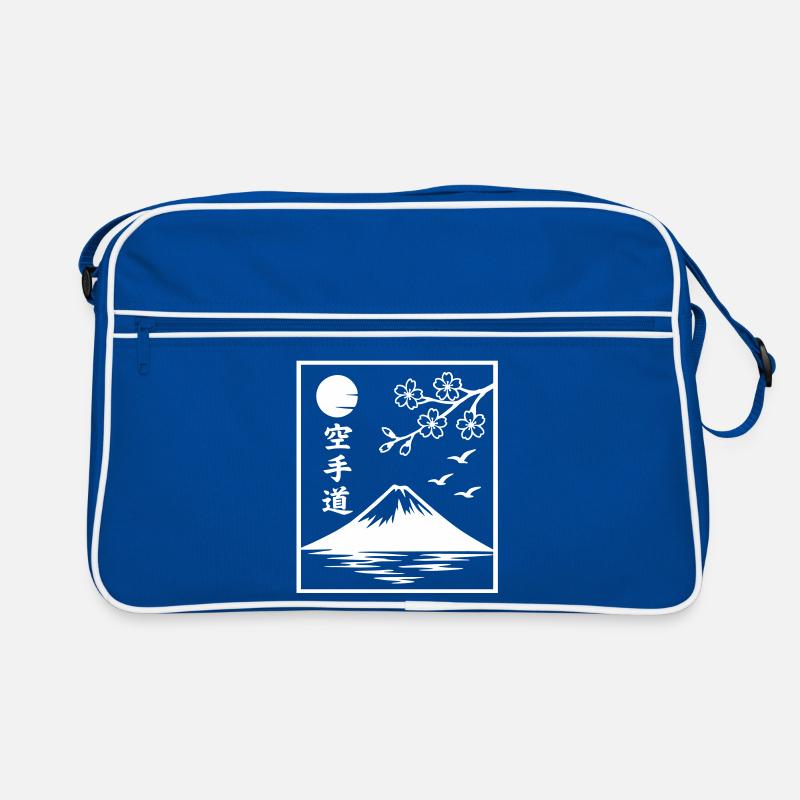 Paysage de karaté Sac Retro