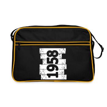 Parents 1958 - Sac Retro - noir/or - Devant