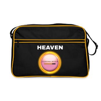Le paradis bientôt - Sac Retro - noir/or - Devant
