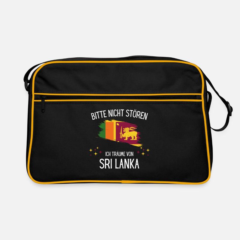 Bitte Nicht Stören Ich Träume Von Sri Lanka Retro Tasche
