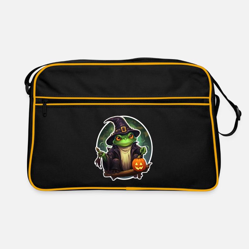 Grenouille d’Halloween Sac Retro