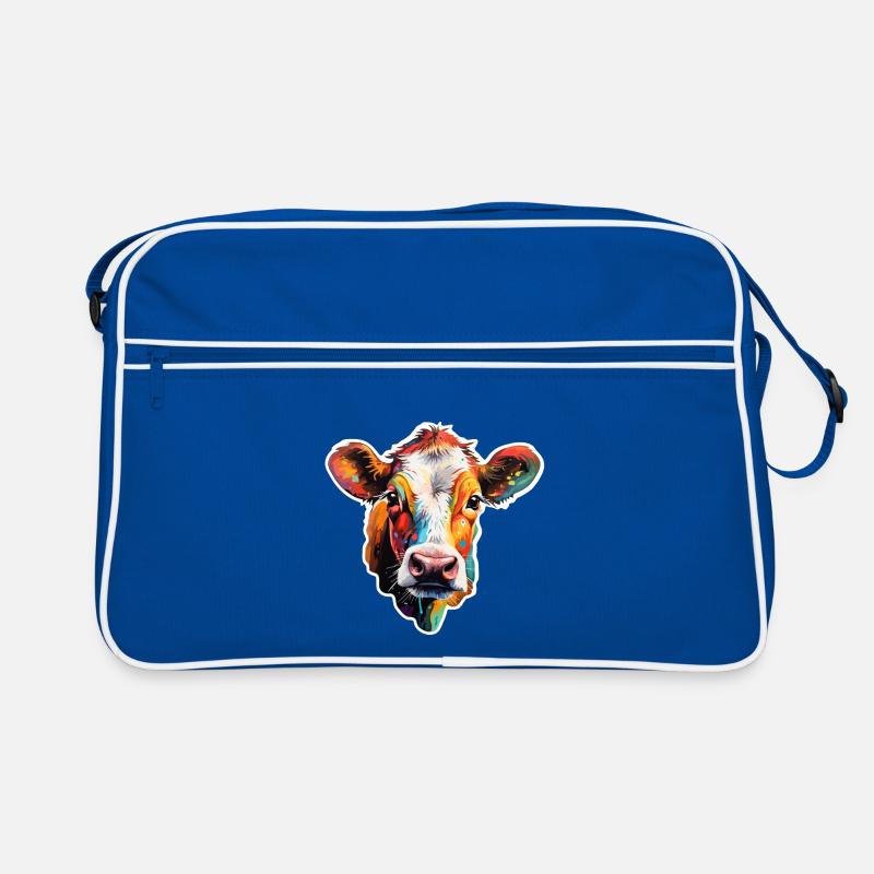 Rind bunt Retro Tasche