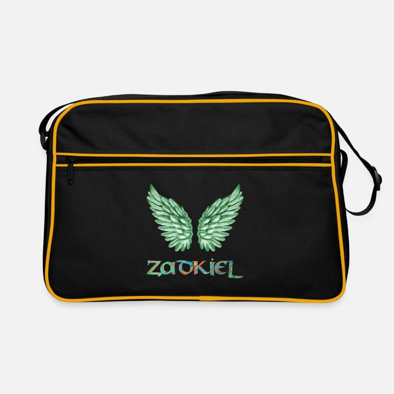 engel zadkiel e 4 Retro Tasche