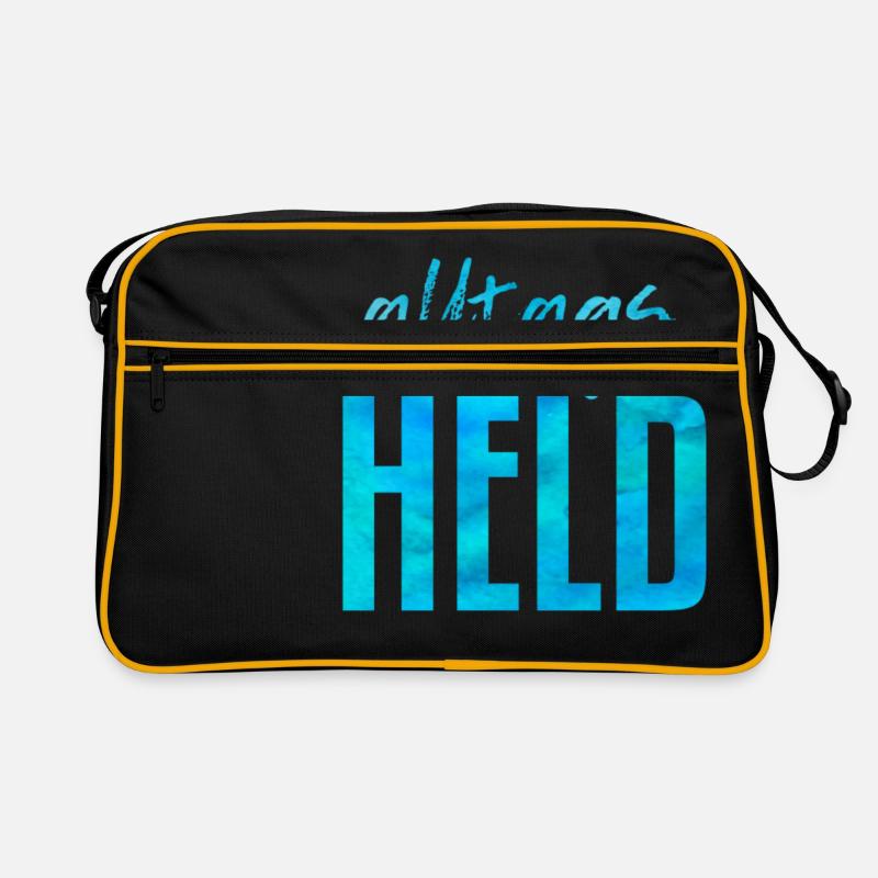 Alltags Held Retro Tasche