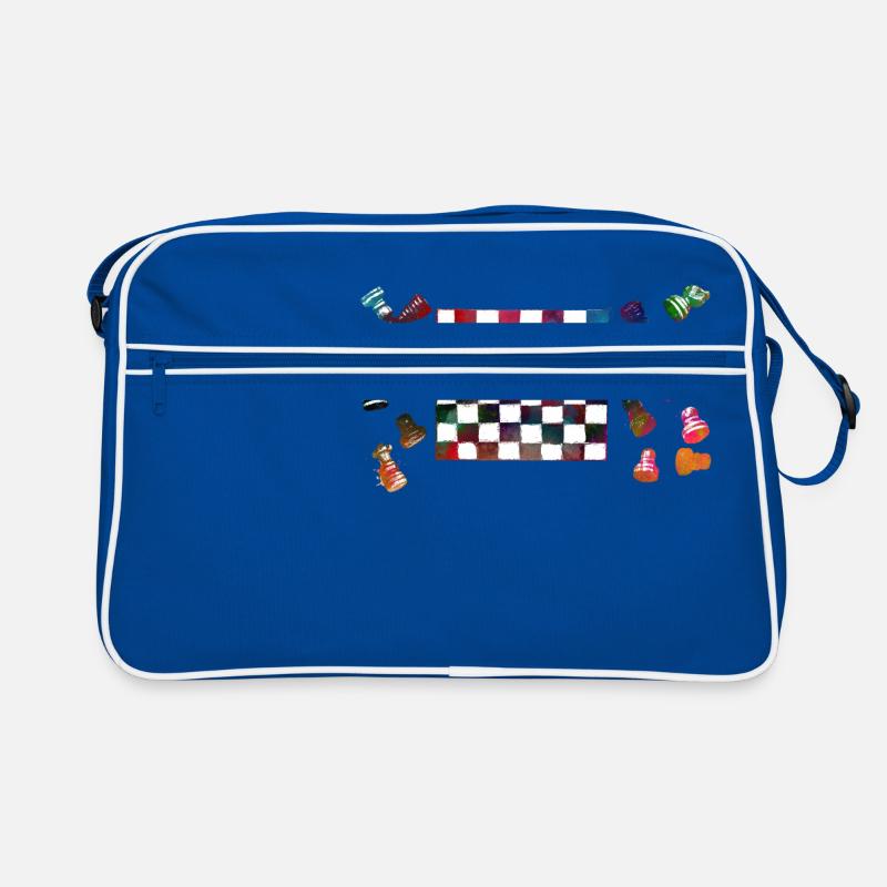 Schach#chess #sport Retro Tasche