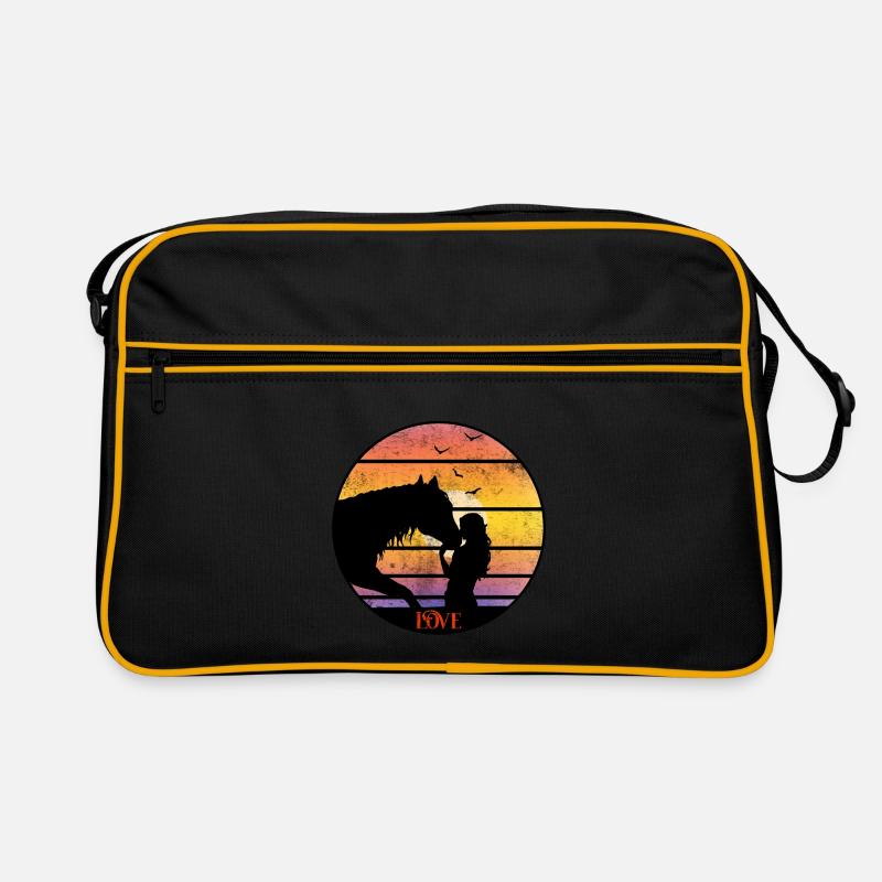 Amour du cheval - Amour pour le cheval Sac Retro