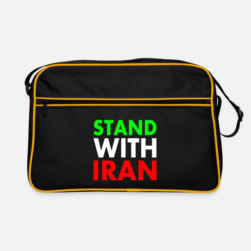 Stand with iran Sac Retro