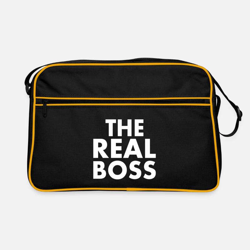 The real boss Retro Tasche