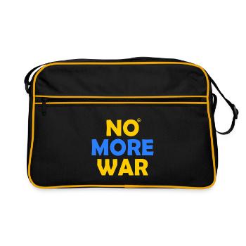 No more war - Sac Retro - noir/or - Devant