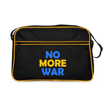 No more war - Sac Retro - noir/or - Devant