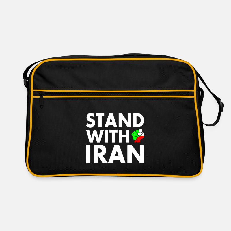 Stand with iran Sac Retro