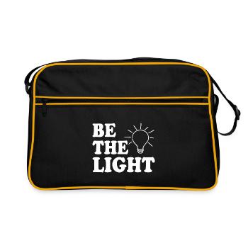 Be the light - Sac Retro - noir/or - Devant