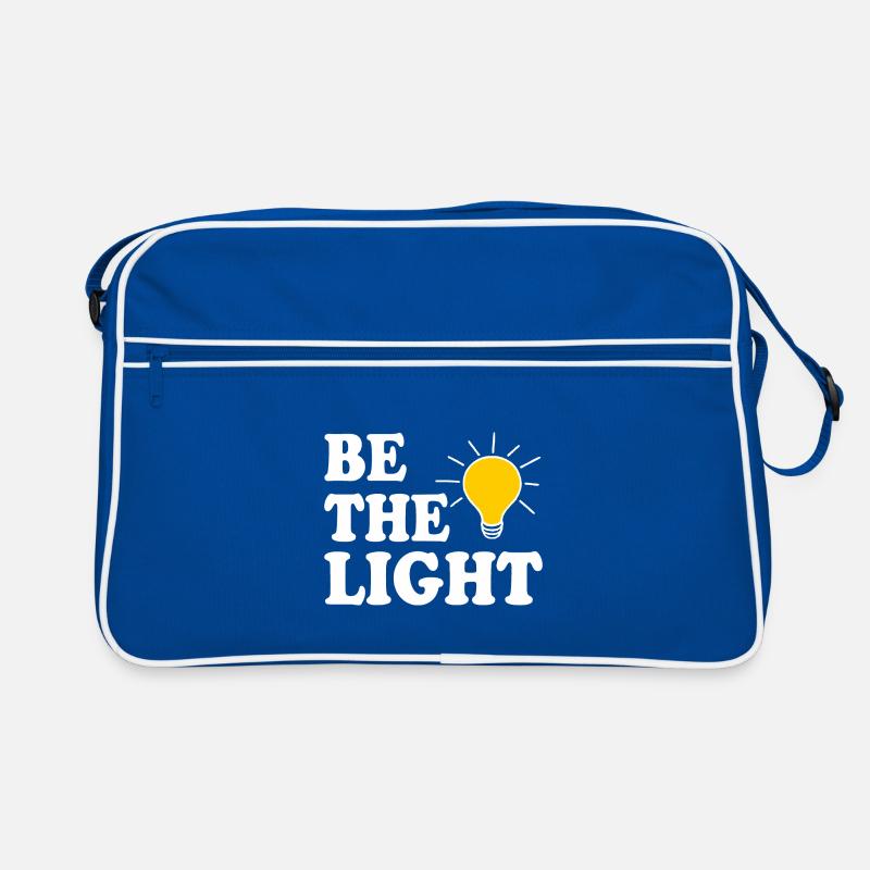 Be the light Retro Tasche