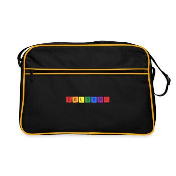 Eau de Cologne Rainbow - Sac Retro - noir/or - Devant