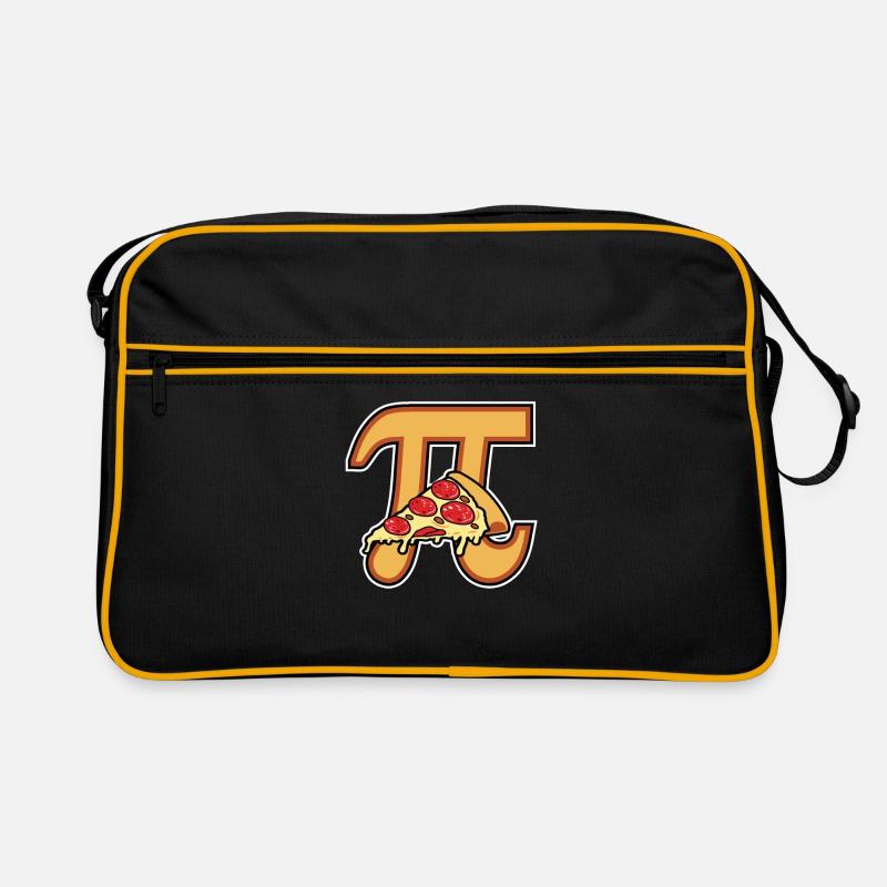 Pizza Pi Mathe Retro Tasche