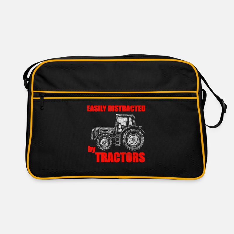 Tracteurs tracteurs proverbe Sac Retro