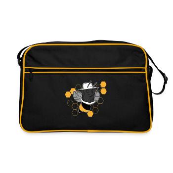 Apiculteur - Sac Retro - noir/or - Devant