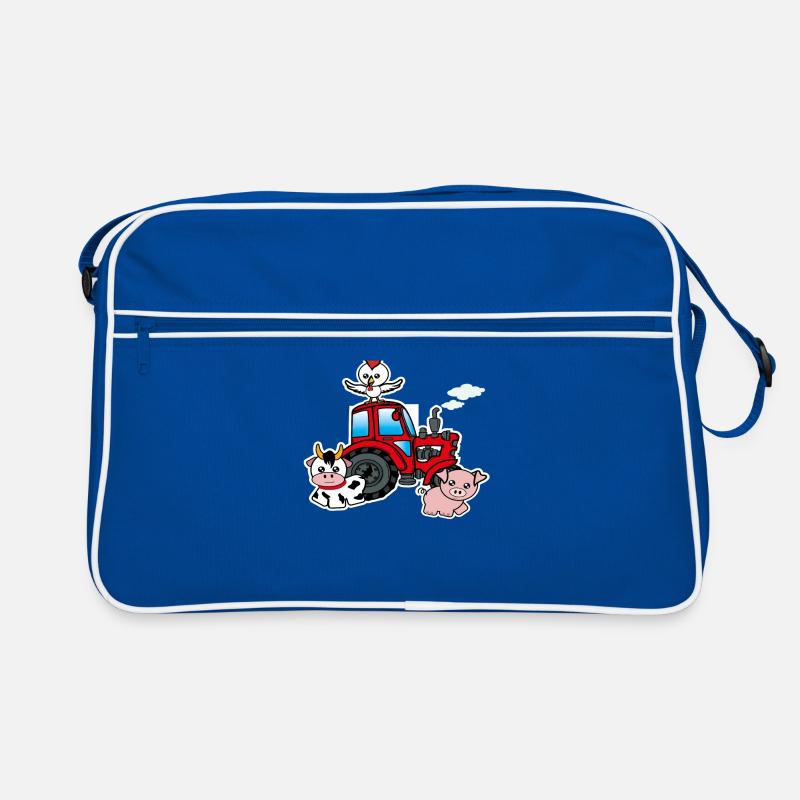 Ferme de tracteur Sac Retro