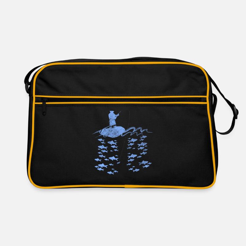 Pêche Poissons Sac Retro