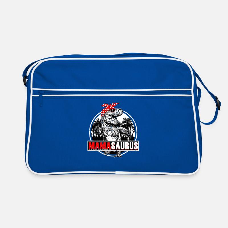 Mamasaurus Dinosaurier Mutter Retro Tasche