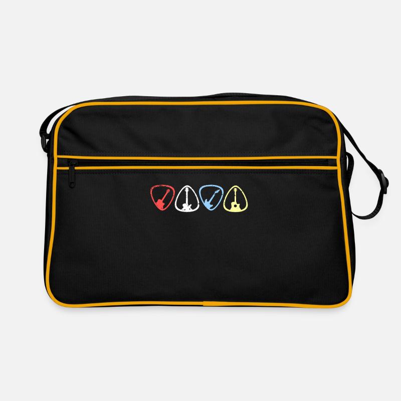 Guitar guitar - Retro Bag - black/gold