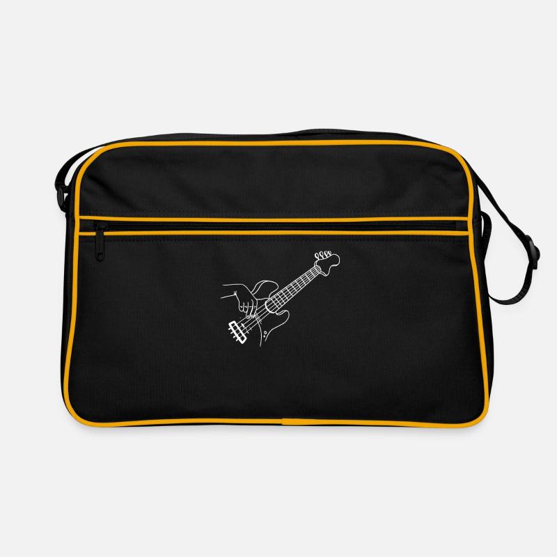 Acoustic guitar guitar player Retro Bag