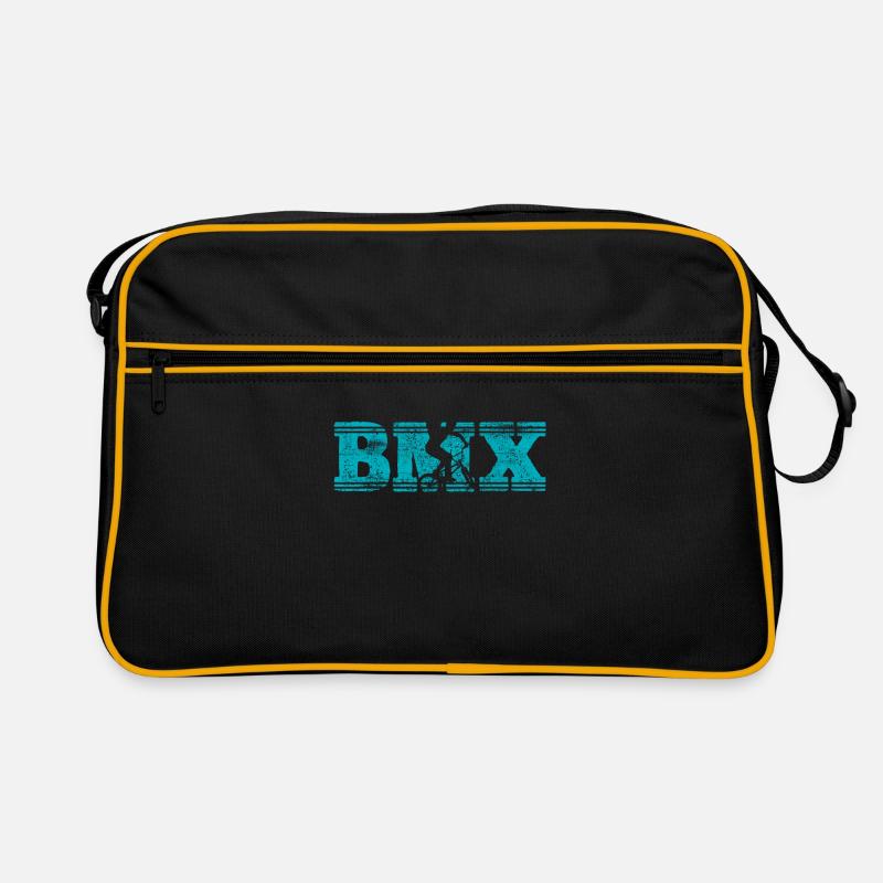 BMX - Retro Tasche - Schwarz/Gold