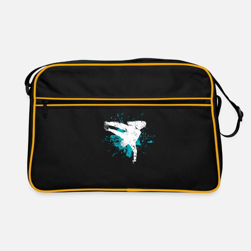 Breakdance - Sac Retro - noir/or