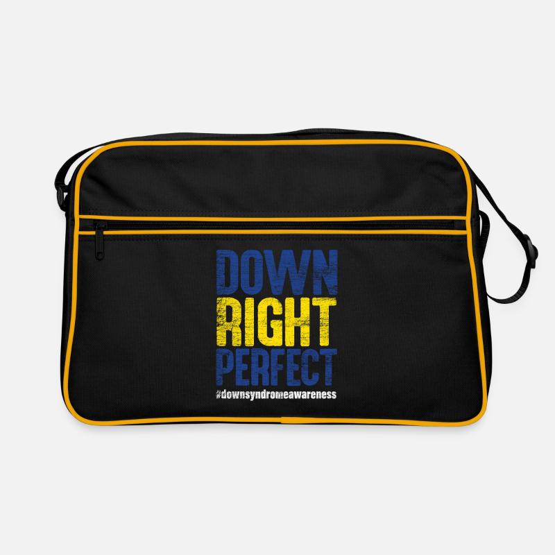 Down Syndrom Retro Tasche