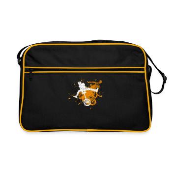 Unicycle - Retro Bag - black/gold - Front