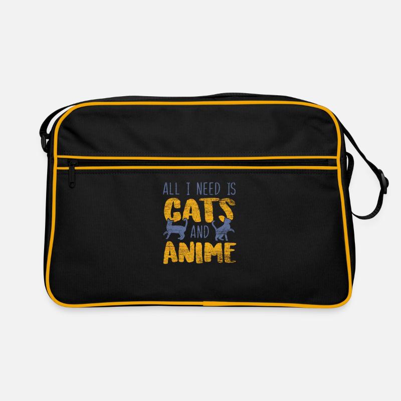 Anime et chats Sac Retro