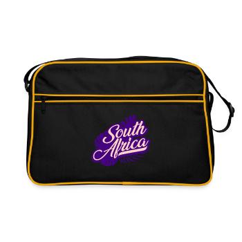 Afrique du Sud Afrique - Sac Retro - noir/or - Devant