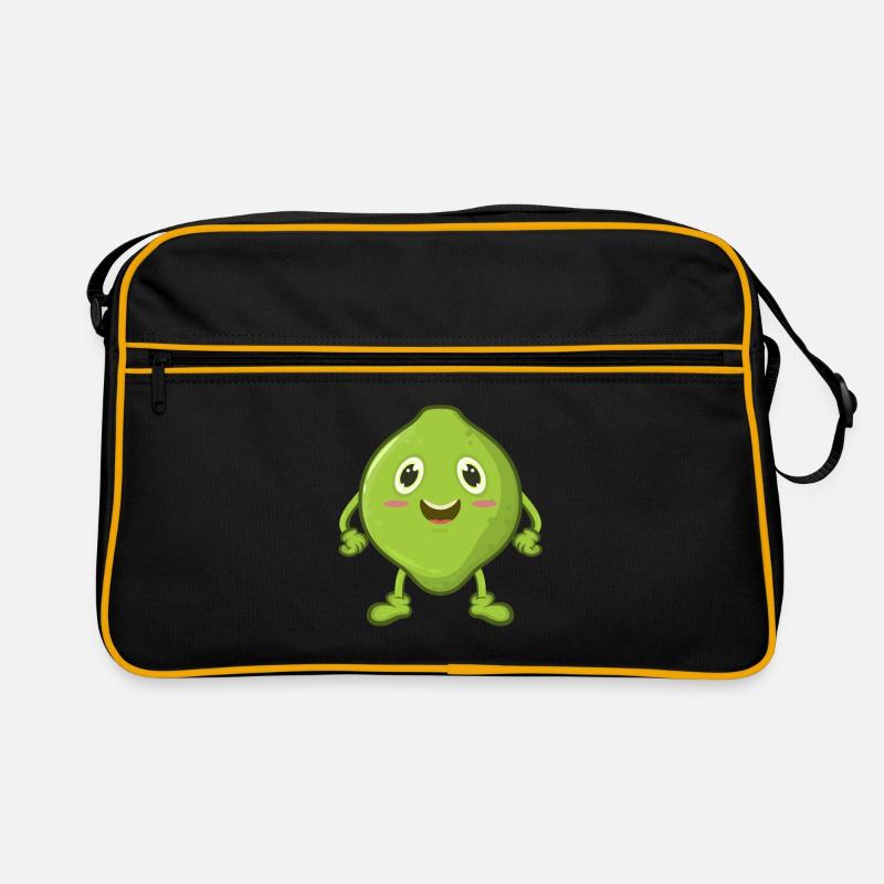 Limette Comic Retro Tasche