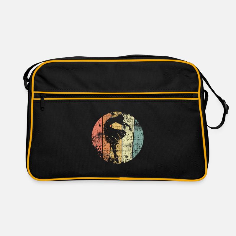 Ballet dancer dancing retro Retro Bag