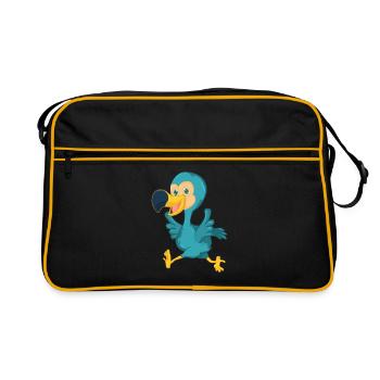 Dodo Vogel - Sac Retro - noir/or - Devant